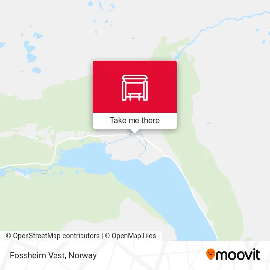 Fossheim Vest map