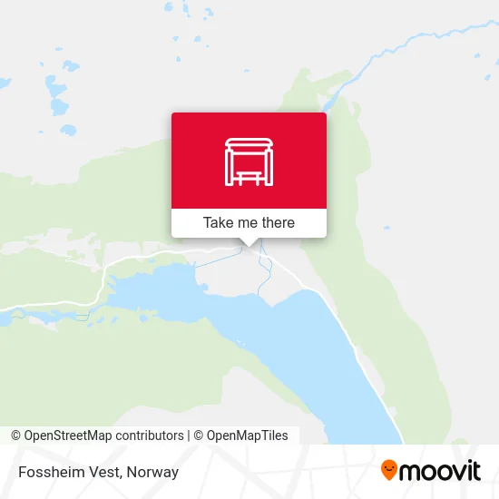 Fossheim Vest map