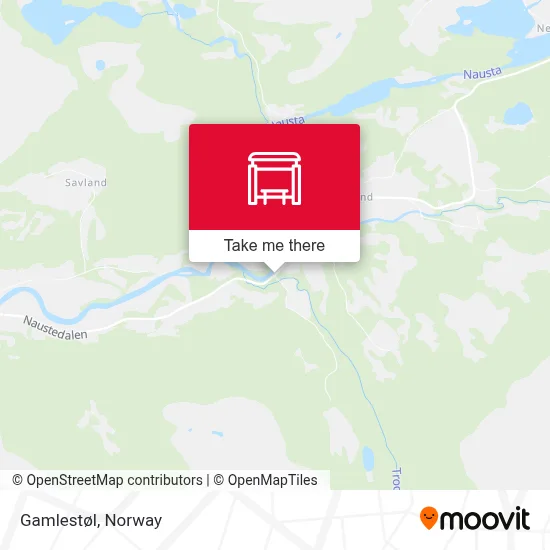 Gamlestøl map