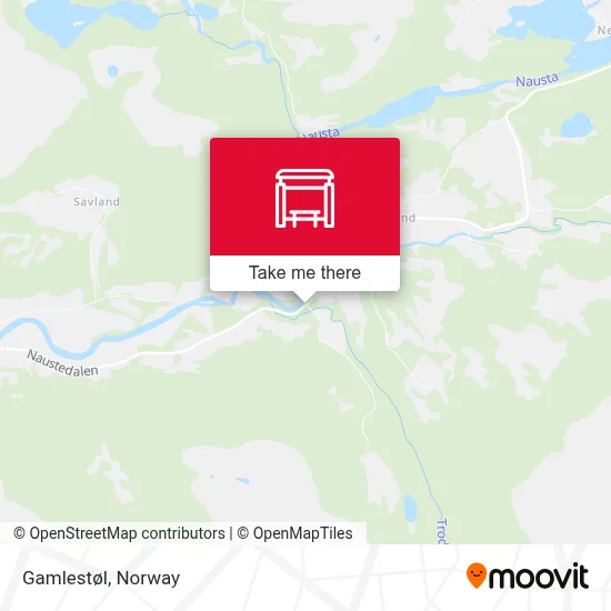 Gamlestøl map