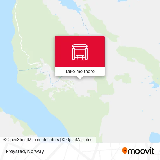 Frøystad map