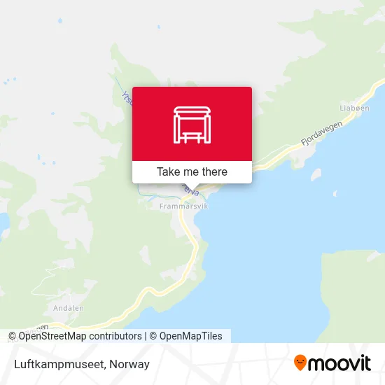 Luftkampmuseet map