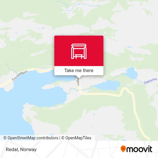 Redal map