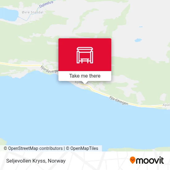 Seljevollen Kryss map