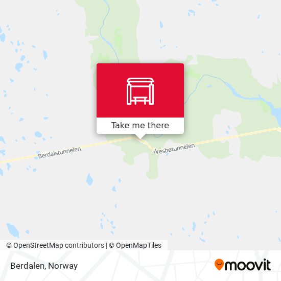 Berdalen map