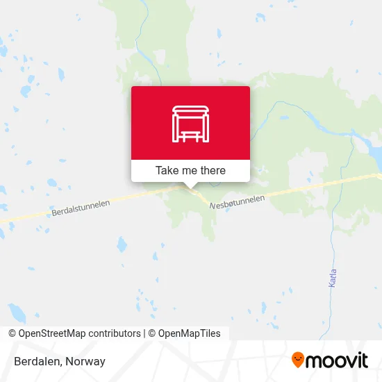 Berdalen map