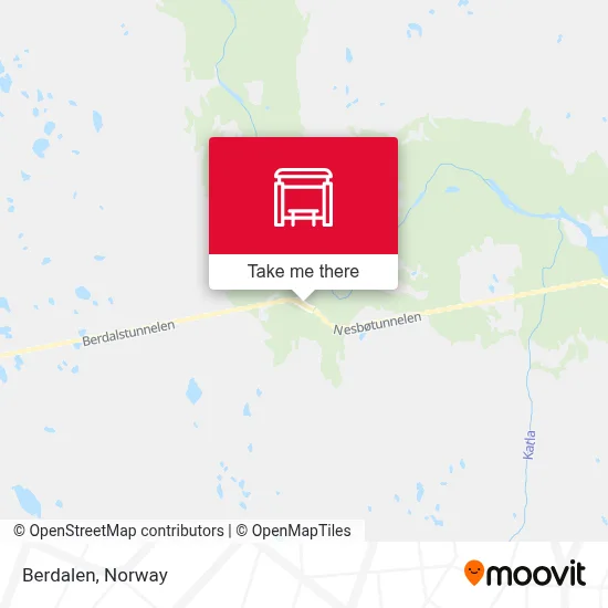 Berdalen map