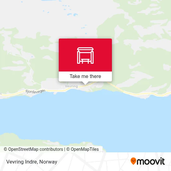 Vevring Indre map