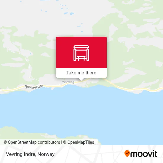 Vevring Indre map