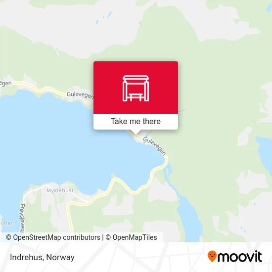Indrehus map