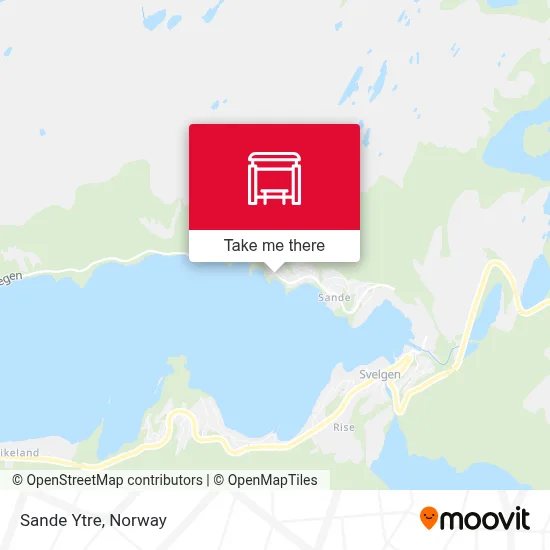 Sande Ytre map