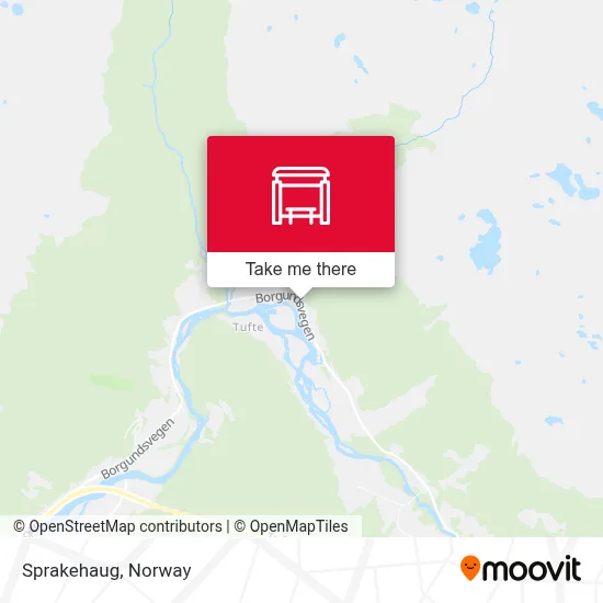 Sprakehaug map