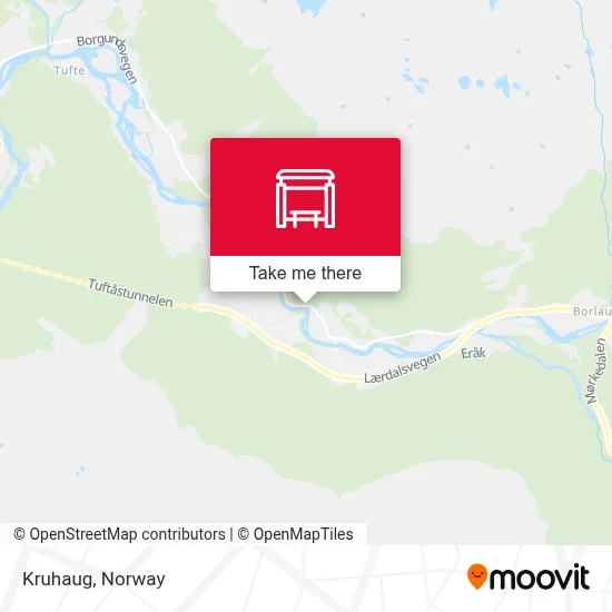 Kruhaug map
