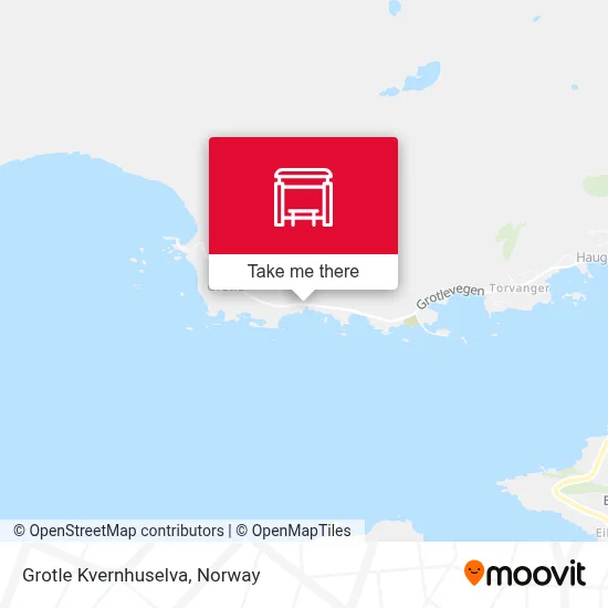 Grotle Kvernhuselva map