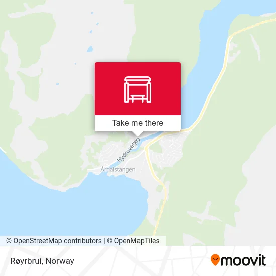 Røyrbrui map
