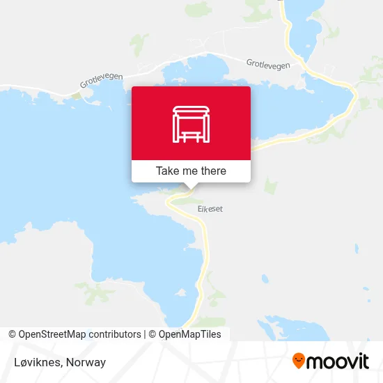 Løviknes map
