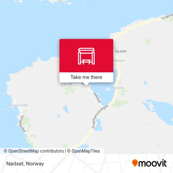 Nødset map