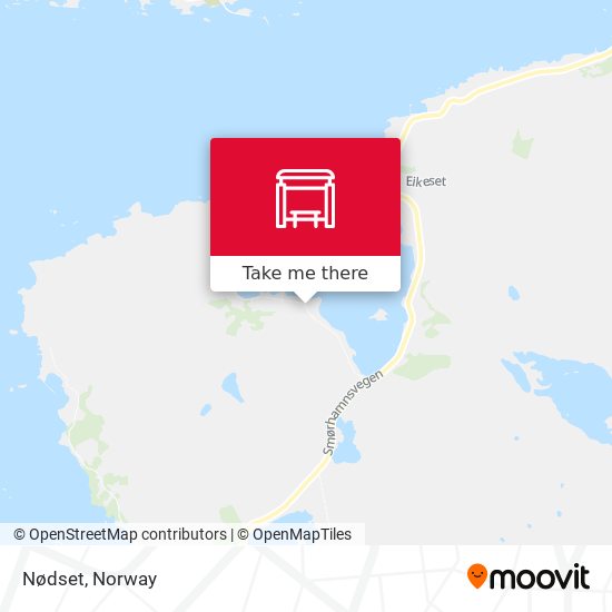 Nødset map