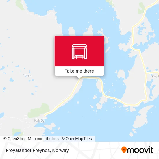 Frøyalandet Frøynes map