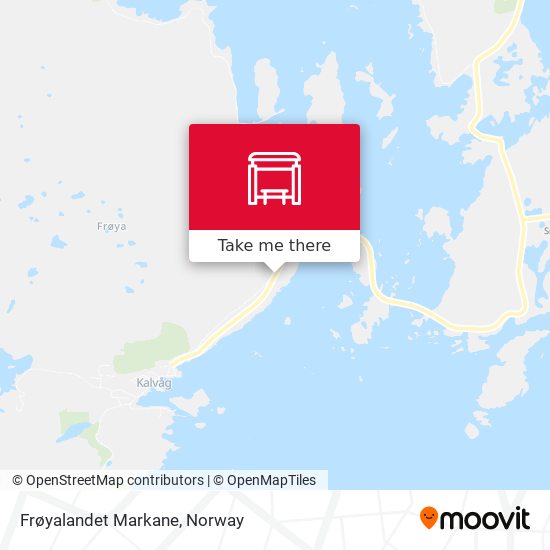 Frøyalandet Markane map