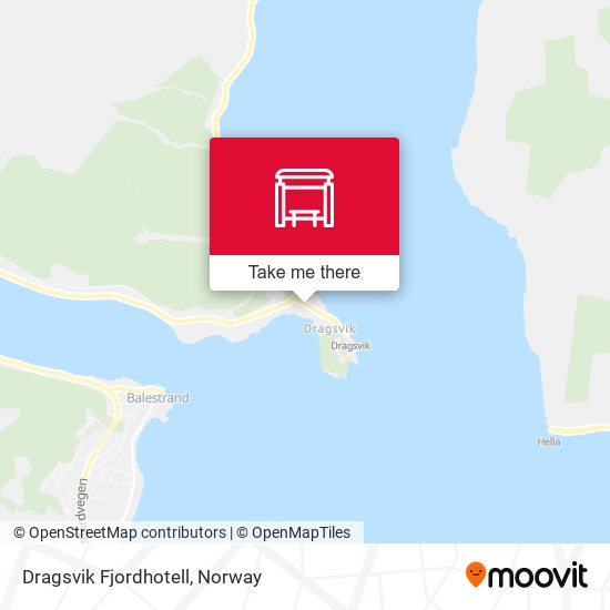 Dragsvik Fjordhotell map