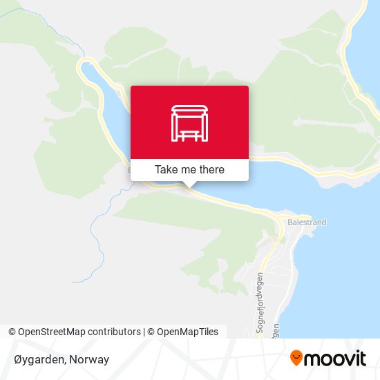 Øygarden map