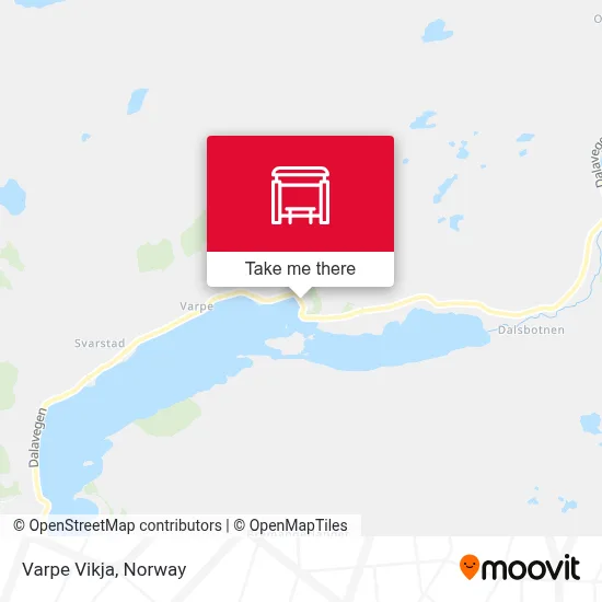 Varpe Vikja map