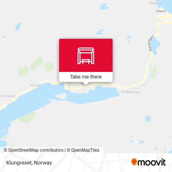 Klungreset map