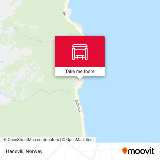 Hanevik map