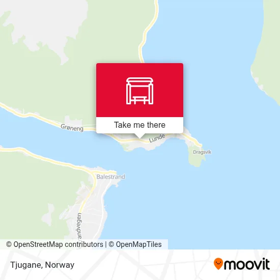 Tjugane map