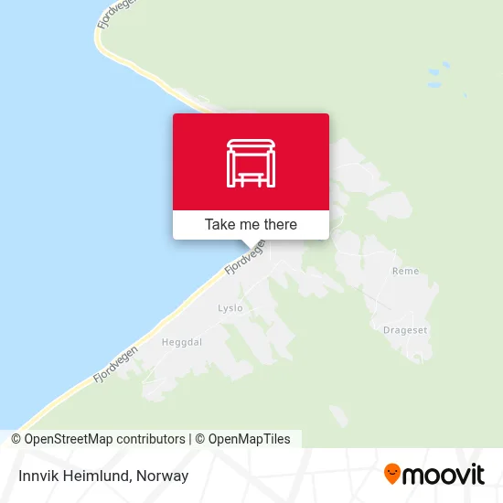 Innvik Heimlund map