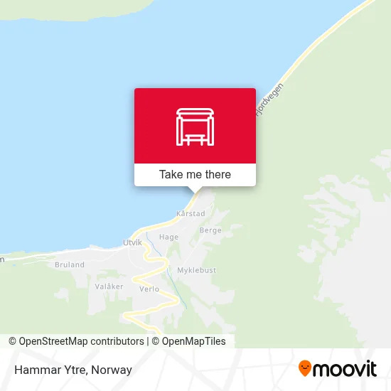 Hammar Ytre map