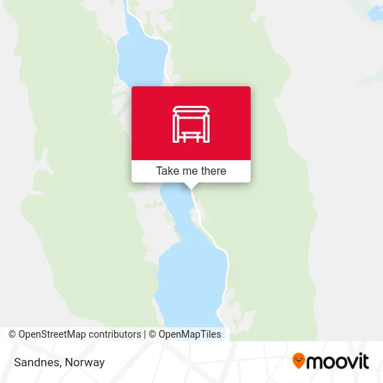 Sandnes map