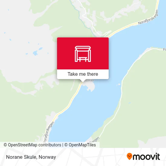 Norane Skule map