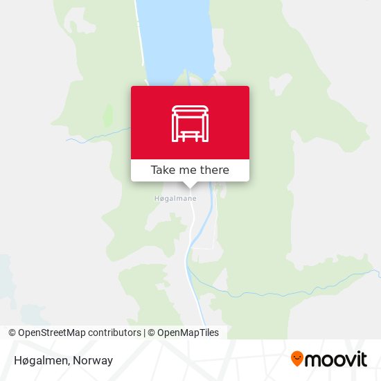 Høgalmen map