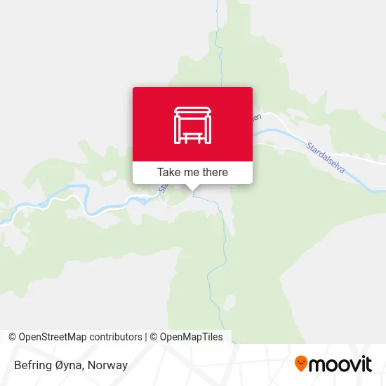 Befring Øyna map