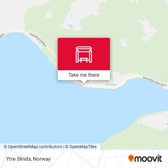 Ytre Slinda map