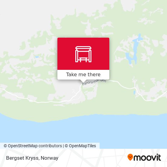 Bergset Kryss map