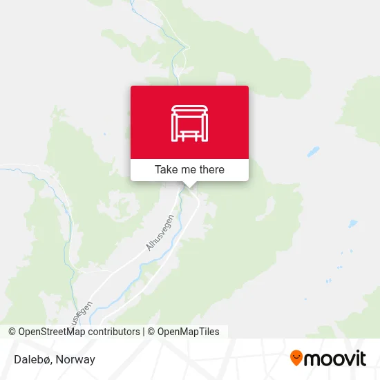 Dalebø map