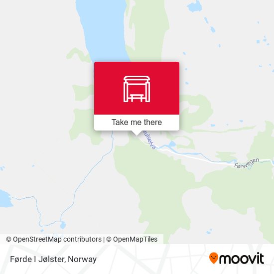 Førde I Jølster map