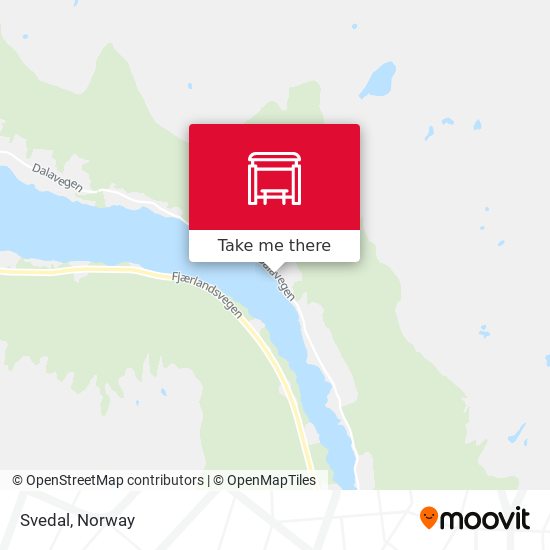 Svedal map