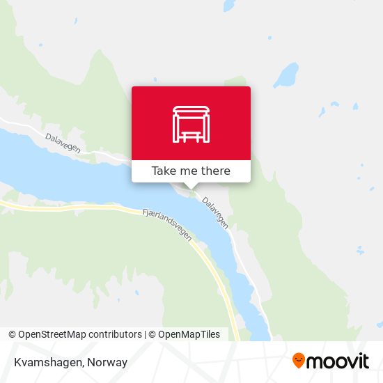 Kvamshagen map