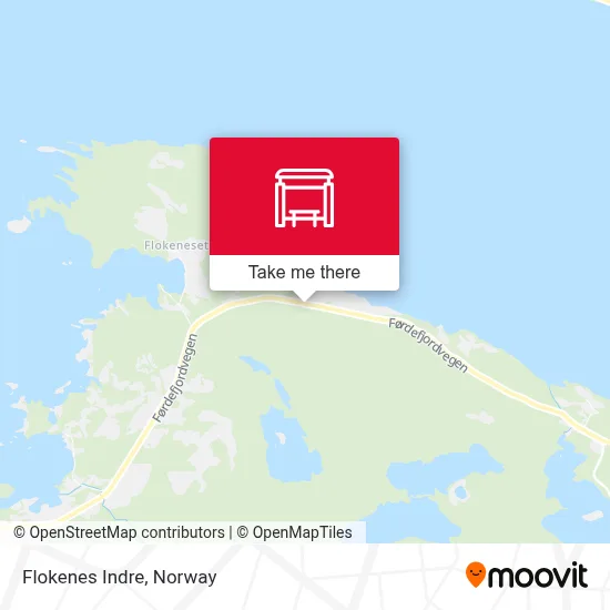 Flokenes Indre map
