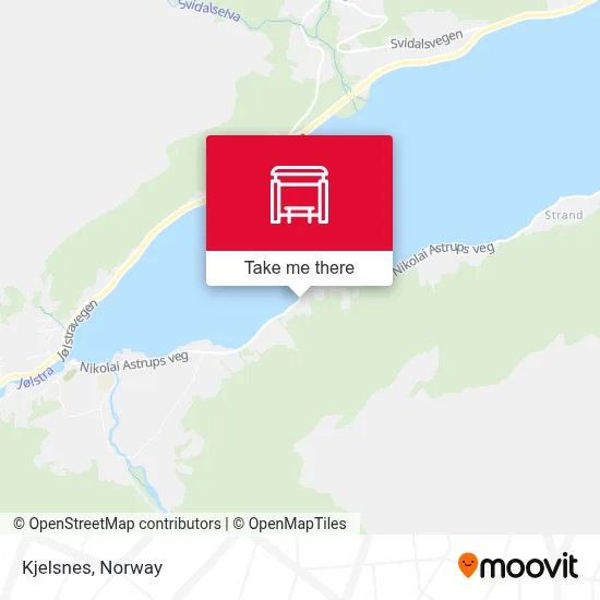 Kjelsnes map