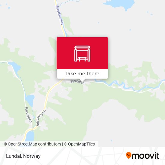 Lundal map