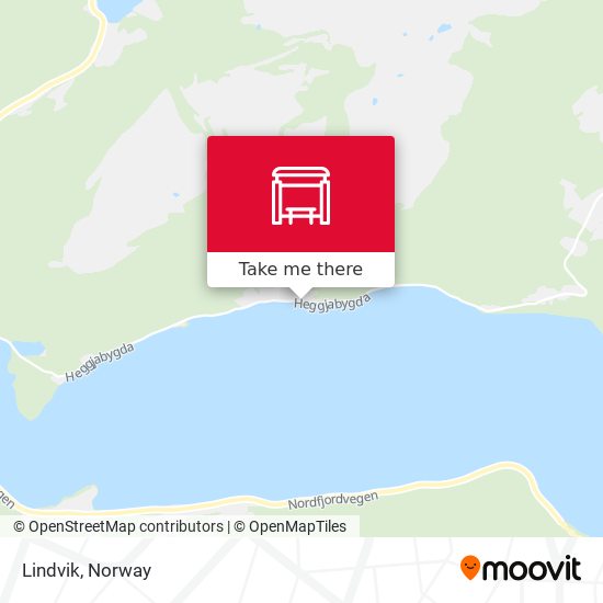 Lindvik map