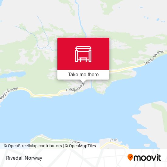 Rivedal map