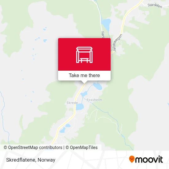 Skredflatene map