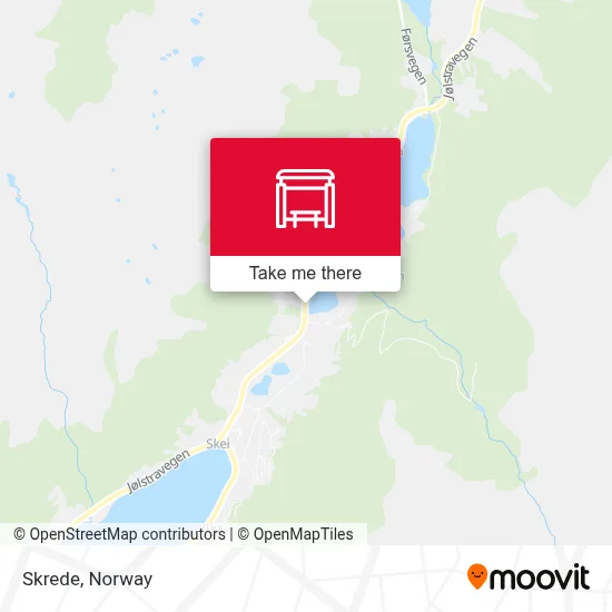 Skrede map