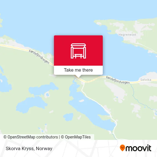 Skorva Kryss map